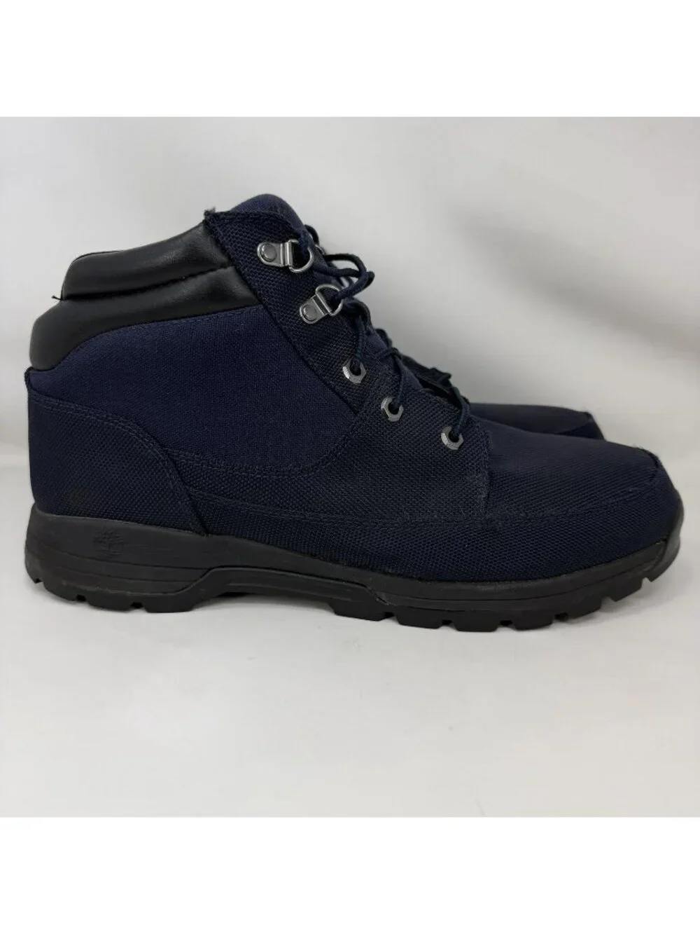 Timberland Euro Rock Canvas Boots Blue Black Men’s Size 13